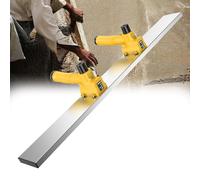 HLGKBY Moteur Vibrant de Finition de Ciment de Chape électrique sans Fil, Outil de Finition de béton de Chape électrique avec Lame de 12 000 TR/Min 400MA 100 cm, Outil de Chape de Surface en béton