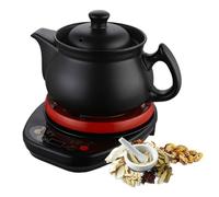 HLGKBY Pot de médecine Chinoise Automatique, Pot de médecine Chinoise 2 L, cuiseur Automatique de phytothérapie, Bouilloire électrique multifonctionnelle en céramique Domestique 500 W,