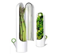 HLGKBY Récipient de Conservation des Herbes fraîches, Tasse de Conservation de la Vanille, 3 pièces, légumes, coriandre, boîte scellée, Gadget de Cuisine, Conserve Les légumes Pendant 2-3 semaines