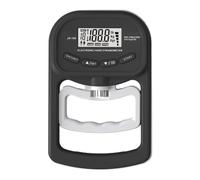 HLGKBY Testeur de Haute précision, Appareil d'entraînement de Force de préhension Portable alimenté par Batterie, jauge d'entraînement de Conception humanisée, mémoire Intelligente Black