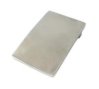 HLHLH Boucle de ceinture 1pc 35mm/40mm boucles en acier inoxydable boucle plaque lisse métal(Square40mm)