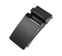 HLHLH Boucle de ceinture 32mm for hommes, boucle en alliage métallique, Clip automatique mâle(Black)