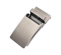 HLHLH Boucle de ceinture 32mm for hommes, boucle en alliage métallique, Clip automatique mâle(Gray)