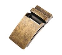 HLHLH Boucle de ceinture 32mm for hommes, boucle en alliage métallique, Clip automatique mâle(Vintage Copper)