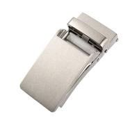 HLHLH Boucle de ceinture 32mm for hommes, boucle en alliage métallique, Clip automatique mâle(Vintage Silver)