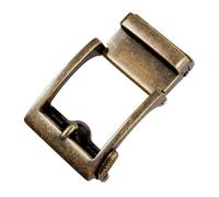 HLHLH Boucle de Ceinture hommes bracelet en cuir homme boucle tendance ceintures(Gold)