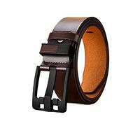 HLHLH Ceinture Ceintures En Cuir Longue Durée for Hommes, Jean Vintage Insolites Avec Serrure À Épines(F,110)