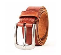 HLHLH Ceinture Haut En Cuir for Hommes, De Loisirs, Vintage, Design À La Main, Boucle Aiguille, for(B,140)