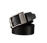 HLHLH Ceinture Pantalon D'affaires for Hommes En Cuir Pleine Fleur Idéal for Les Jeans, Vêtements Décontractés, Et De Travail(A,115cm)