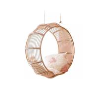 HLHLOP777 Chaise en rotin Balcon Extérieur Suspendu Panier Rotin Chaise À Bascule Ménage Suspendu Balançoire Hamac Intérieur Chaise Suspendue Chaise d'appoint Moderne pour Le Salon