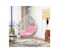 HLHLOP777 Chaise en rotin Chaise De Panier Suspendue, Chaise en Rotin, Balançoire D'intérieur, Berceau, Hamac Suspendu, Chaise À Bascule Chaise d'appoint Moderne pour Le Salon