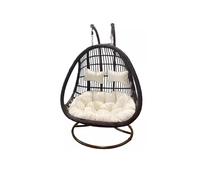 HLHLOP777 Chaise en rotin Chaise Suspendue Panier Suspendu Chaise À Bascule Intérieur Et Extérieur Balcon Balançoire Ménage Rotin Chaise Lit Suspendu Chaise d'appoint Moderne pour Le Salon