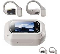 Hliloy Awaze Sound Labs XP2-m98 Pro Edition Écouteurs Bluetooth alimentés par AI, écouteurs erazer XP6 Ai, écouteurs Awaze, écouteurs Bluetooth intelligents à écran tactile antibruit étanches (blanc)