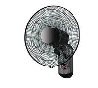 HLILY Ventilateur Mural,16 Pouces Ventilateur Mural Oscillant,Ventilateur Électrique avec Télécommande/Minuteur,3 Vitesses,15 Pales,Ultra-Silencieux,pour Cuisine/Maison