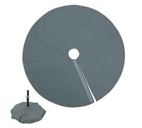 HLIWS 1 housse de base de paraplui,Compatible avec les parasols-Ø90cm | Tissu Oxford,structure en deux parties,résistant aux déchirures,adapté au jardin,à la terrasse,à la plage et à la cour