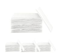 HLIWS 40 pièces Tapis Antidérapant, Rug Grippers, Lavable Patin Antiderapant pour Tapis, Anti Curling Carpet Grippers Coin, Réutilisable, pour Planchers de Bois Franc,Carpettes (6 x 4cm, Carré,Blanc)