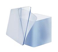 HLIWS Ruban Adhésif Double Face Transparent-40 Pièces Carré Ruban Adhésif,Traceless Antidérapant Gel,Fixation de Divers Objets dans Voitures, Cuisine, Domicile ou Bureau