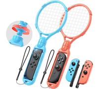 Hljhj-2 Pack [Switch 2/1/Oled] Epée/Golf/Tennis Accessoires Pour Nintendo Switch 2(2025)/Switch 1/Oled Joycon Controller, Poignée Sword/Golf/Tennis Pour Nintendo Switch Jeu (Tennis Poignée)