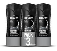 Hljhj-Axe Gel Douche Noir, Lot De 3 (3 X 0,4 L)