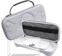 Hljhj-Coque Pour Nintendo Switch 2 2025 Étui + 2x Film De Protection,[Ferme À L'amorçage] Hard Protective Cover Handheld Bag Bas, Transporter Le Sac Pour Switch 2, Voyage-Friendly