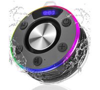 HLJHJ-Enceinte Bluetooth Portable, 30W Haut Parleur Puissant Lumineuse, Bluetooth 5.3, Support 128Go TF Carte, Autonomie 10H avec Port AUX, pour Soirées, Randonnées, Voyage