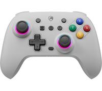 Hljhj-Manette Switch 2 Gris, 2025 Couleur Rétro Manette Switch Sans Fil Avec Hall Joysticks/Rgb/Macro/Turbo/Vibration/6 Axes, Manette Switch Pro Bluetooth Compatible Avec Switch/Oled/Pc/Adroid/Ios