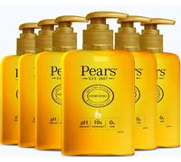 Hljhj-Pears Pure & Gentle Lot De 6 Flacons De Gel Douche 10 Fois Plus Hydratant 250 Ml