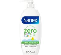 Hljhj-Sanex- Pompe Gel Douche Zéro Baby Kids - Sans Savon - Pour Les Peaux Délicates - Bébé Et Enfant - 700ml