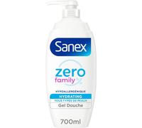 Hljhj-Sanex - Pompe Gel Douche Zéro Family Pompe - Pour Toute La Famille - Sans Savon - 700ml