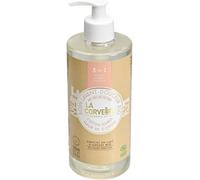 Hljhj-- Savon Liquide 3-En-1 Visage Corps Cheveux - Fleur De Coton - Bio Cosmos - 97,5% Naturel - Lait D`Ânesse - 500ml
