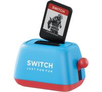 Hljhj-Switch Game Case Compatible Avec Nintendo Switch Playing Cards, Portable Cute Toaster Storage Holder, Stockage Pour 2 Switch Game Cassettes (Bleu)