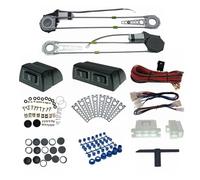 HLJNLVBN Mécanisme Lève Vitre Régulateur Lève-vitre Électrique Voiture À 2 Portes, Kit Commutateurs Enroulables Conversion, Camion SUV Auto 12V Universel Par Exemple, Pour Bmw Régulateur Vitre
