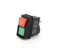 HLKDGPJYK Interrupteur de mélangeur Petit DKLD DZ-6 Interrupteur électromagnétique étanche/Bouton d'arrêt de démarrage d'outil électrique KJD17(4pin)