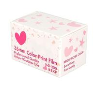 HLKSOUREZ 8 Sheet 35mm Color Print Film, ISO 200 HD Camera Color Negative Film, High Saturation Fine Grain with Wide Exposure Latitude for Portraits and Action Photography in 135 Cameras