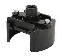 HLKSOUREZ Clé à filtre à huile en forme de U à 2 griffes, dissolvant de filtre à huile universel réglable en acier moulé, conception professionnelle en dents de scie pour filtres à