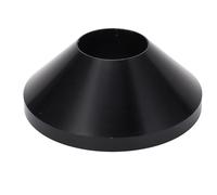 HLKSOUREZ Cône central de voiture de pneu manuel, cône de maintien de la roue, poteau central de 1,67 pouce de diamètre pour camion de voiture de tourisme, roue de pneu en aluminium noir