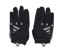 HLKSOUREZ Gants de Cyclisme à Doigts Entiers, Gants d’entraînement Anti-Choc pour écran Tactile avec Rembourrage antidérapant, Gants de vélo extérieurs élastiques pour la Route et Le Tout-Te (M)