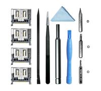 HLRAO 4 Pack Replacement HDMI Port for Sony Playstation 5 PS5 Display Socket Interface Jack Connector ,PS5 HDMI Port Replacement with Repair Tool Kit for PS5 Console
