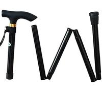 HLRTBCN Aluminium réglable en Alliage en Alliage Télescopique Cane Courses de Marche Randonnée Randonnée Outdoor Stick Three Color Facultatif Gift's Gift Decore Aqiong