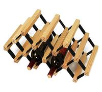 HLRTBCN Bas de vin en Bois Décoration de Couleur de préservation du vin Rouge Support d'épreuve d'humidité Préservateur Durable J115, 43 × 23,5 × 23,5 cm (Couleur: 56,5 x 23,5 x 23,5 cm) nécessaire