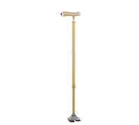 HLRTBCN Cantues béquiers âgés Alliage en Aluminium Petite Canne à Trois Pieds avec béquilles à Pied Pliantes Anti-Skid, décorer Aqiong