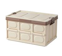 HLRTBCN Casques de Services publics de Pliage empilables Panier de récipients avec Sac étanche, poubelles de Rangement en Plastique, bacs de Rangement Pliables Cubes de Rangement épicerie Garage