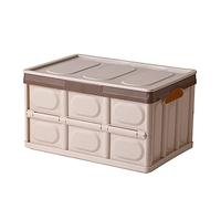 HLRTBCN Casques de Services publics de Pliage empilables Panier de récipients avec Sac étanche, poubelles de Rangement en Plastique, bacs de Rangement Pliables Cubes de Rangement épicerie Garage