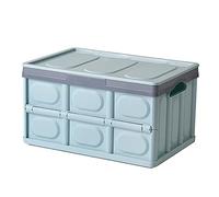 HLRTBCN Casques de Services publics de Pliage empilables Panier de récipients avec Sac étanche, poubelles de Rangement en Plastique, bacs de Rangement Pliables Cubes de Rangement épicerie Garage