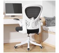 HLRTBCN Chaise de Bureau Ergonomique, Chaise d'ordinateur en Maille Respirante avec Support Lombaire réglable, chaises de tâches pivotantes Confortables à Mid arrière pour Le Bureau à Domicile Aqiong