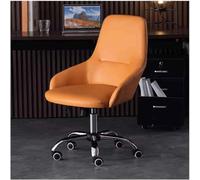 HLRTBCN Chaise de Bureau Ergonomique Travail Ordinateur pivotant avec Roues Cuir rembourré en Cuir Base Robuste Confort de Cadres ajusté Aqiong
