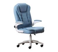 HLRTBCN Chaise de Bureau Ergonomique Travail pivotant, tâche Douce et Confortable Facile à Assembler Le Bureau d'ordinateur avec Les accoudoirs pliants Confortables Aqiong