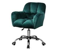 HLRTBCN Chaise de Bureau Ergonomique Travail pivotant Un Cadre rembourré Confortable Home Desk Rajusté Confort de la tâche Informatique Aqiong