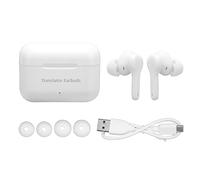 HLRTBCN Écouteurs de traductoires, Casque avec traducteur de Langue, 114 Langues Traduction Device - avec des écouteurs de Traduction instantanée App, pour iOS & Android Aqiong