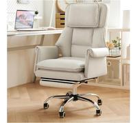 HLRTBCN Ergonomic Office Chair Work Executive 135 ° Reclin Skure S, Arm Comfort Fabric Task pivotant avec Confort de Repose-Pied Aqiong